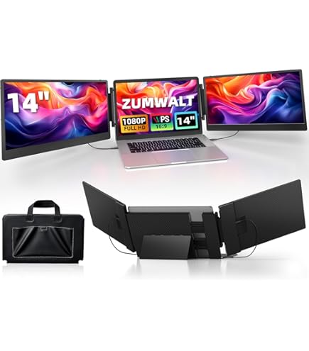 Amazon.com: JapanNext JN-TRI-IPS101HDR 2-Screen Mobile