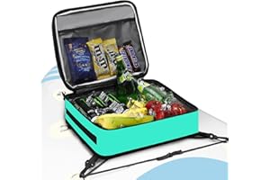 WITSTEP Paddle Board Cooler Bag, Waterproof Surf Sup Deck Cooler Bag Insulated Leakproof 10 Cans, Sup Paddle Board Accessories Bag for Stand Up Paddleboard and Kayak