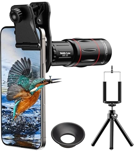 Amazon.com: Andoer 25x Macro Telephoto Smartphone Lens Kit with
