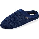 Dearfoams Men's Asher Clog, NAVY BLAZER, M