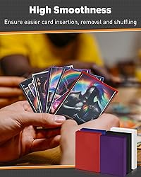 Uniclife 500 Counts MTG Card Sleeves Colored Matte