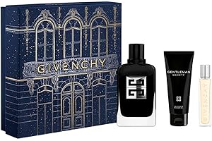 Givenchy Gentleman Society 3.3oz EDP Spray, 0.42oz EDP Spray, 2.5oz Shower Gel Men 3 Pc Gift Set
