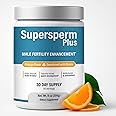 Male Fertility Supplement with L-Carnitine and L-Arginine, Preconception Fertility Formula for Optimal Count & Healthy Volume Production,1 Month Supply (60 doses) in Powder.