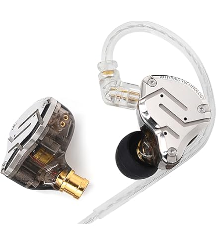 イヤフォン Amazon.com: Quad Driver Headphones,ERJIGO KZ ZS6 High