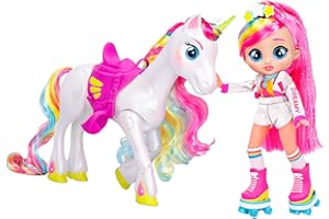 Cry Babies BFF Dreamy & Rym - Fashion Doll with 9+ Surprises Including Outfit and Accessories for Fashion Toy, Girls and Boys Ages 5 and Up, 7.8 Inch Doll, Multicolor