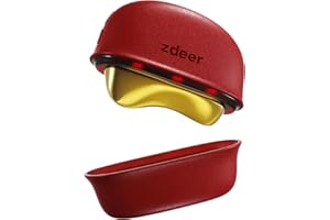 ZDEER Electric Gua Sha Facial Massager Tool with LED Red Light Therapy & Soothing Vibration, Heated Brass Face & Neck Massager, Smart Dual-Mode Skincare Device for Sculpting, Lifting & Relaxation