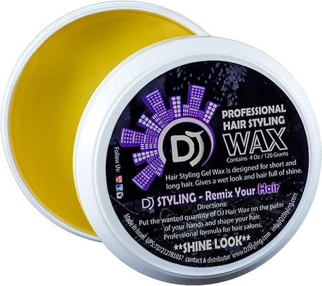Buy Dj Styling Remix Your Hair Dj Hair Styling Gel Wax 3 9oz