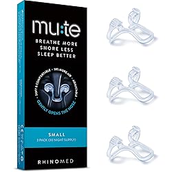 Rhinomed Mute Nasal Dilator for Snore Reduction