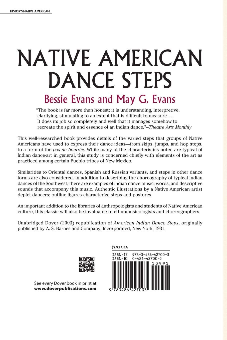 Native American Dance Steps Bessie Evans May G Evans - 