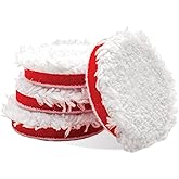Griot's Garage BOSS 2” Microfiber Pads for Car Polishing and Detailing, Buffing Pads for Moderate and Severe Scratch Removal, Set of 4