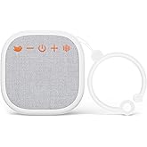 Sound Machine White Noise Machine - Portable 17 Non Looping Soothing Sounds for Sleep, 30 Hours, Memory, Noise Machines for Office Privacy Home Travel, Mini Sound Timer Therapy for Baby