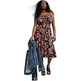 Torrid Women's Plus Size Dress - Sleeveless A-Line Midi Dress