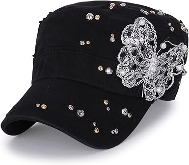 embellished hat