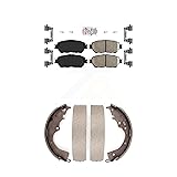 Transit Auto Front Rear Ceramic Disc Brake Pads Kit