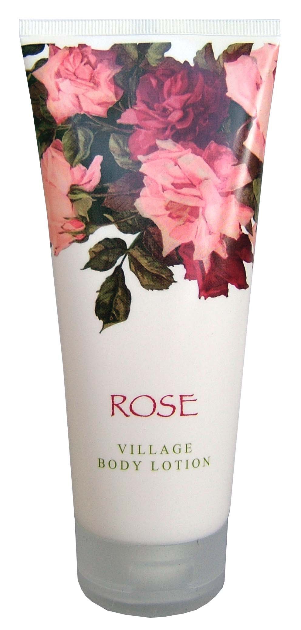 Village Cosmetics Rose Body Lotion Tube 200 ml