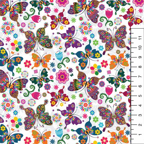 Waterproof PUL Fabric Print 56" Wide (Made in USA, Sold By the Yard