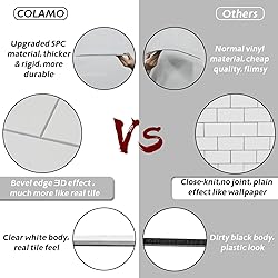 COLAMO Luxury 10 Sheet Peel and Stick