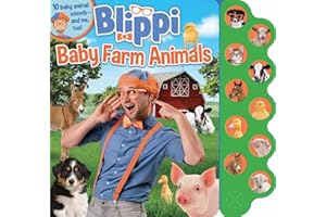 Blippi: Baby Farm Animals (10-Button Sound Books)