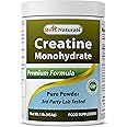 Best Naturals Creatine Monohydrate 1 Lb Pure Powder (1 LB (Pack of 1))