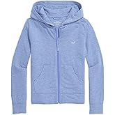vineyard vines Girls' Shimmer Dreamcloth Full-Zip Hoodie