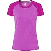 MoFiz Women's Short Sleeve UPF 50+ Sun Protection Sports T-Shirt Quick Dry Running Workout Athletic Tee Top