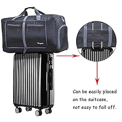 Woogwin Travel Duffel Bag Large Foldable Waterproof