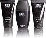 Three Pears Rapport Black Mens Fragrance Gift Set 100ml EDT 150ml Shower Gel view 5