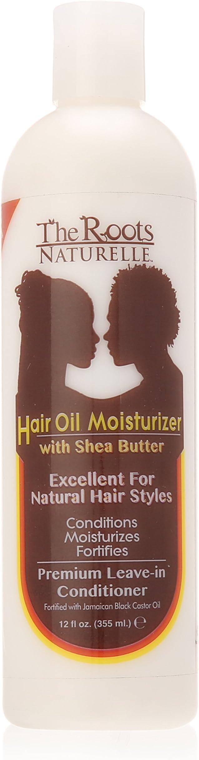 The Roots Naturelle Premium Hair Oil Moisturizer and Leave-In Conditioner with Shea Butter, Coconut Oil and Jamaican Black Castor Oil. Conditions, Moisturizes, Strengthens Curly, Dry, Damaged Hair. …