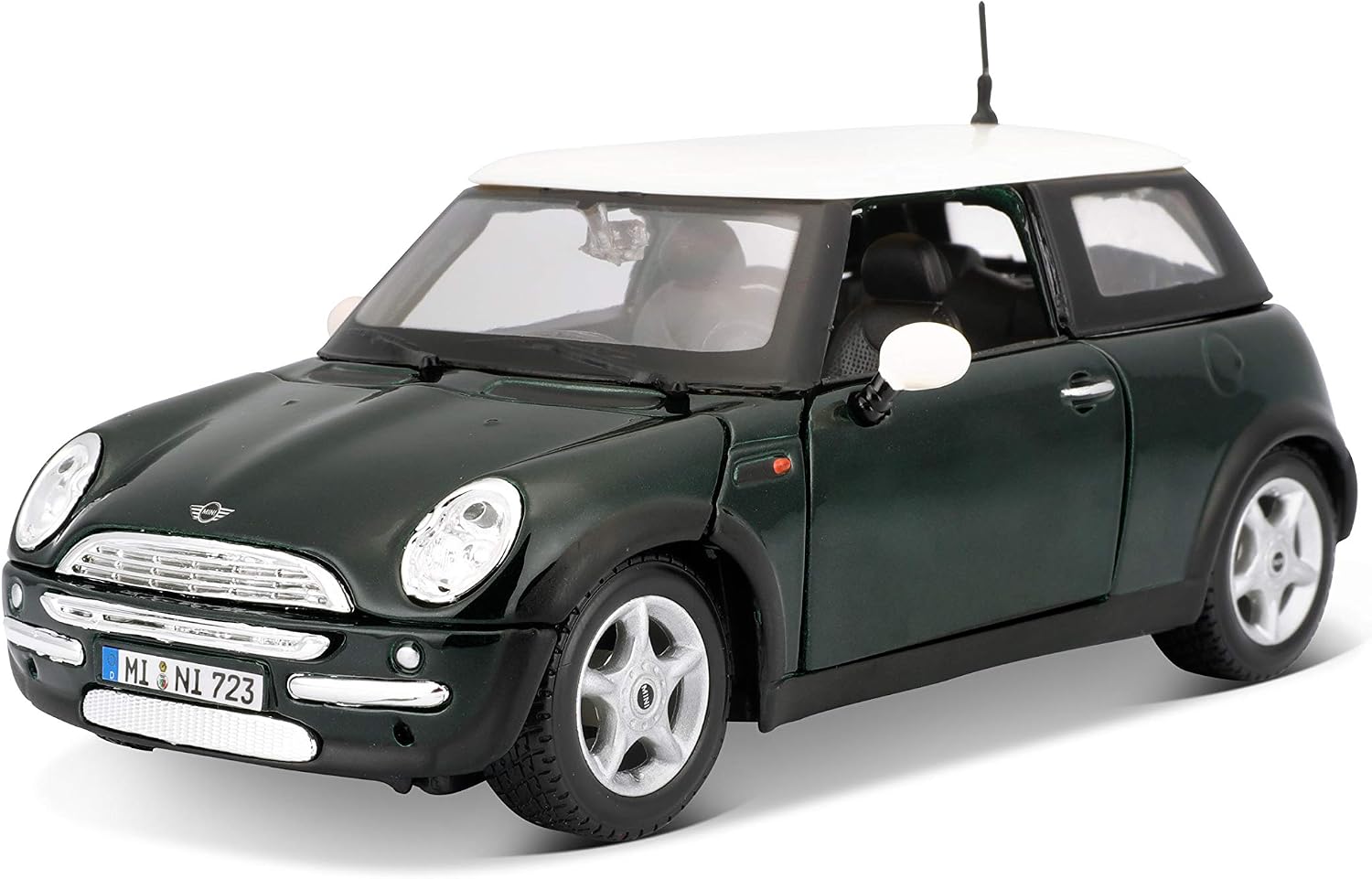 Maisto M31219 1:24 Mini Cooper (Colour May Vary), Grün