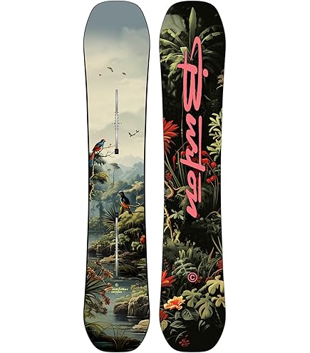 Amazon.com : Men's Burton Custom Camber Snowboard, 154cm, Jungle