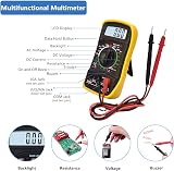 Tabiger 60W Soldering Kit with LCD Multimeter, 5 Tips, Stand & Soldering Tools view 3
