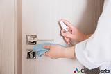 Clay Roberts Microfibre Cleaning Cloths 40x30cm Pack of 10 Blue view 8