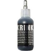 Krink K-66 Black Paint Marker - Vibrant and Opaque Fine Art Graffiti Markers for Unique Marks on Metal Paper Painted Surfaces and More - Alcohol-Based Krink Permanent Paint Markers for Lasting Lines