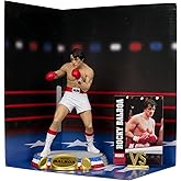McFarlane Toys - Movie Maniacs, Rocky (1976) Rocky Balboa 6in Posed Figure