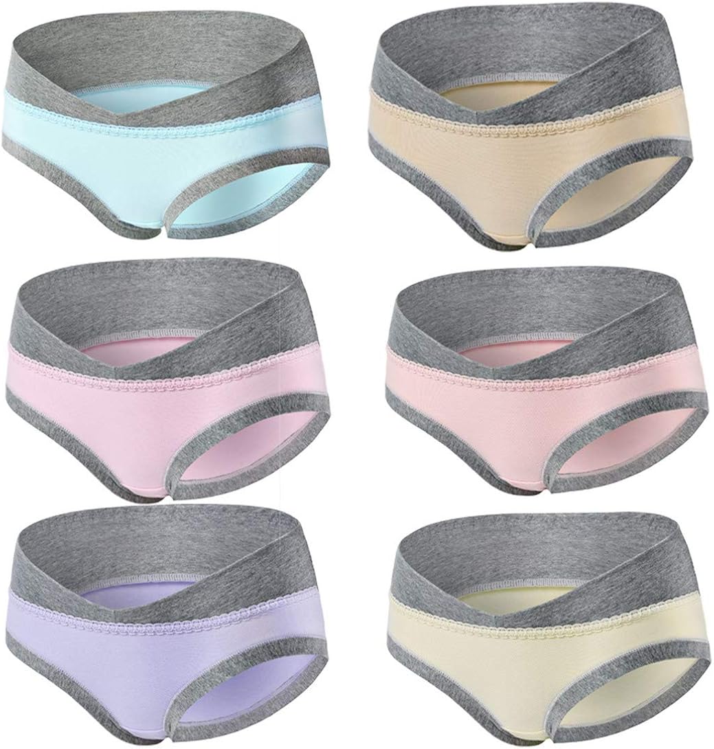 RESTBUY Pregnancy Underwear Under The Bump Women Maternity Panties