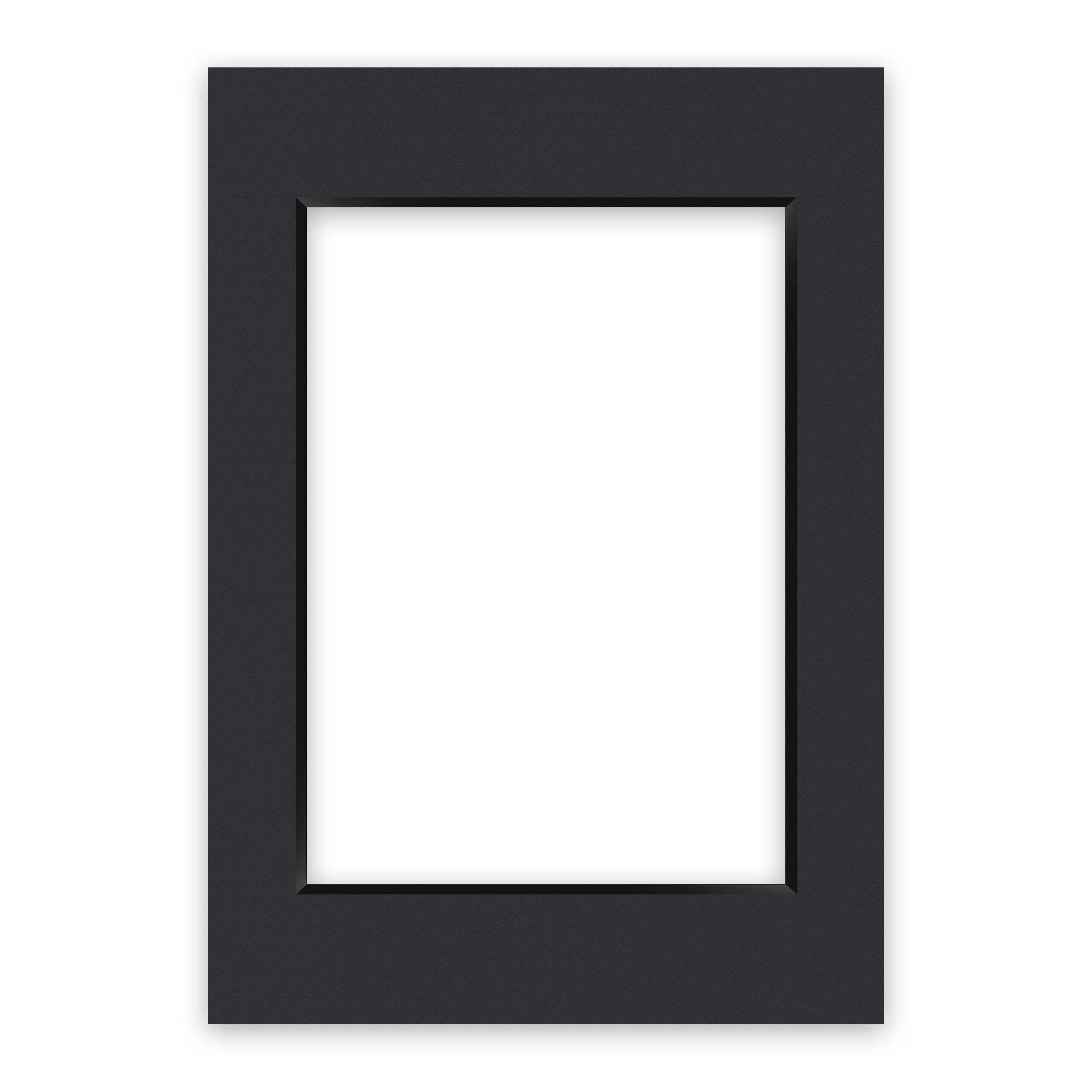 nielsen Conservation Picture Mount - Black A2, 42x59.4cm - Fits A3, 29.7x42cm Photo - Acid-Free, pH Neutral and Protective, Smooth Surface