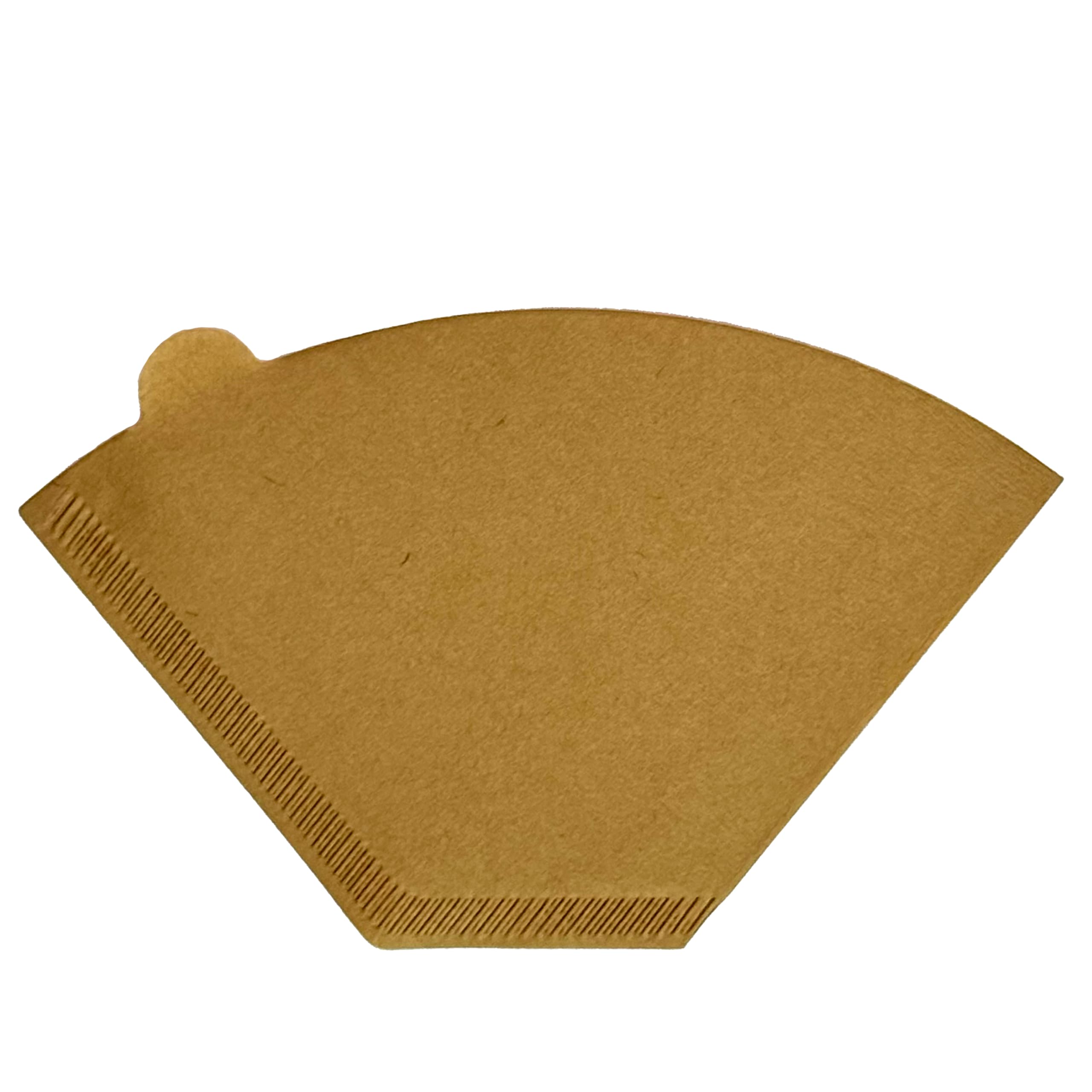 Natural Unbleached Cone Coffee Filters - Size 02, Disposable for Pour Over and Drip Coffee Maker (2-4 Cup), 100 Count