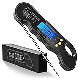 TRAUSI Instant Read Meat Thermometer, Fast