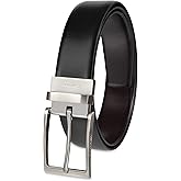 Calvin Klein mens 2-in-1 Reversible Belt – Versatile Style for Work & Weekend