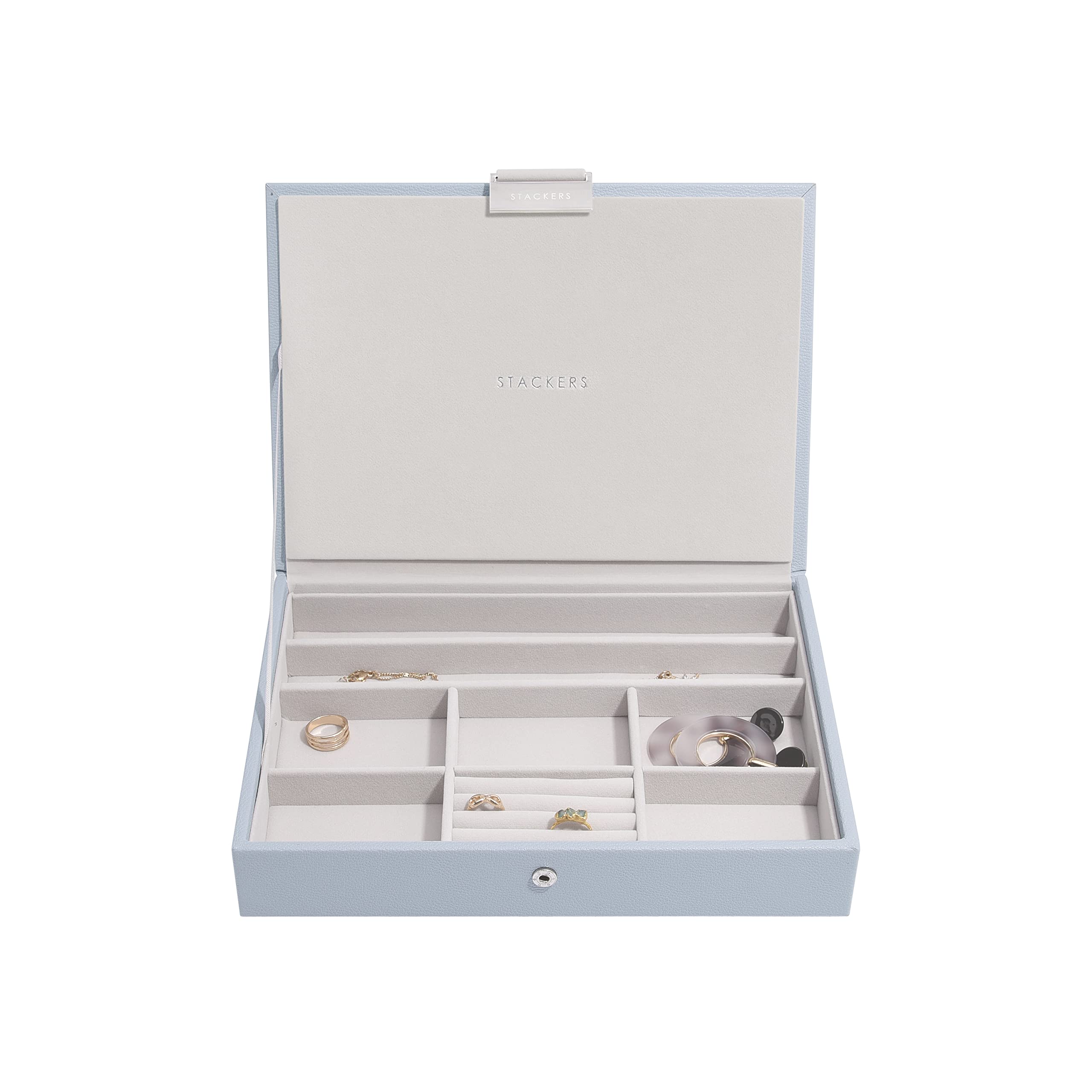 Stackers Lavender Classic Medium Jewellery Box Lid
