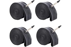 BWSHLF 26/27.5/29 Inch Bike Tube,Presta Valve 48MM Mountain Bike Inner Tube (4 Pack)