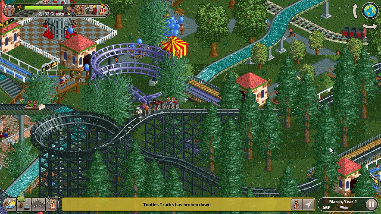 RollerCoaster Tycoon Classics 6