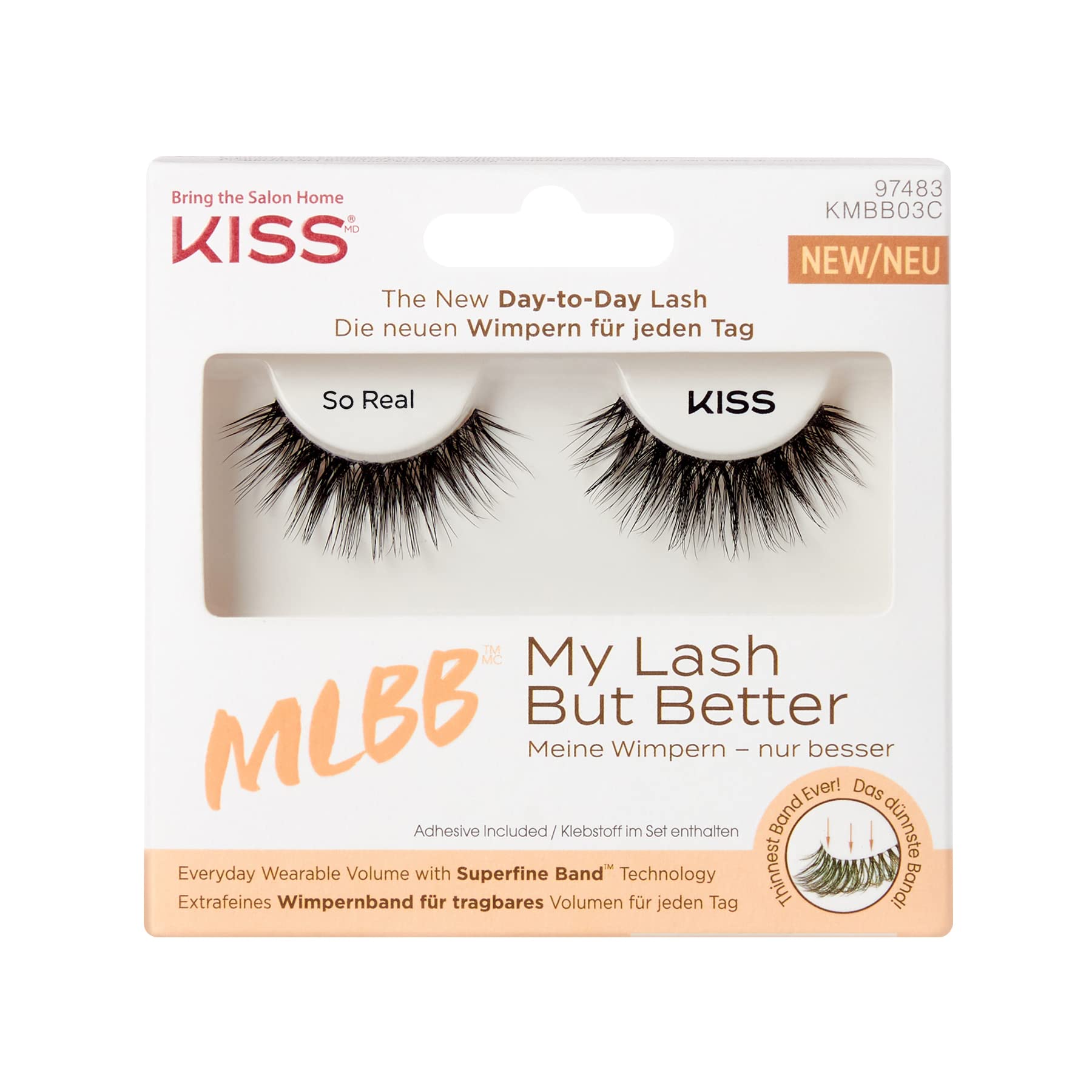 KISS MLBB Lashes 03 Black