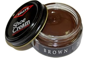 Kelly's Shoe Polish 1.5 oz - Professional Grade Shoe Cream - Condition, Recolor, Polish Leather - Multiple Colors Available