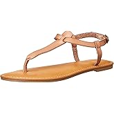 Amazon Essentials Women's Casual Thong Sandal with Ankle Strap
