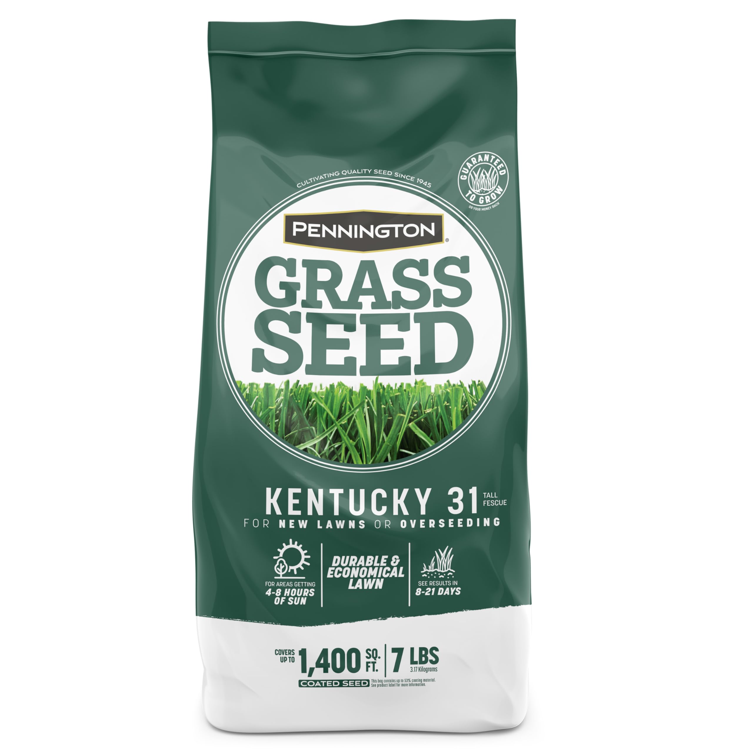 Photo 1 of Pennington Kentucky 31 Tall Fescue Penkoted Grass Seed 7 lb