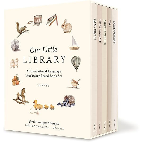 Amazon.com: Our Very Little Library Board Book Set: A Foundational