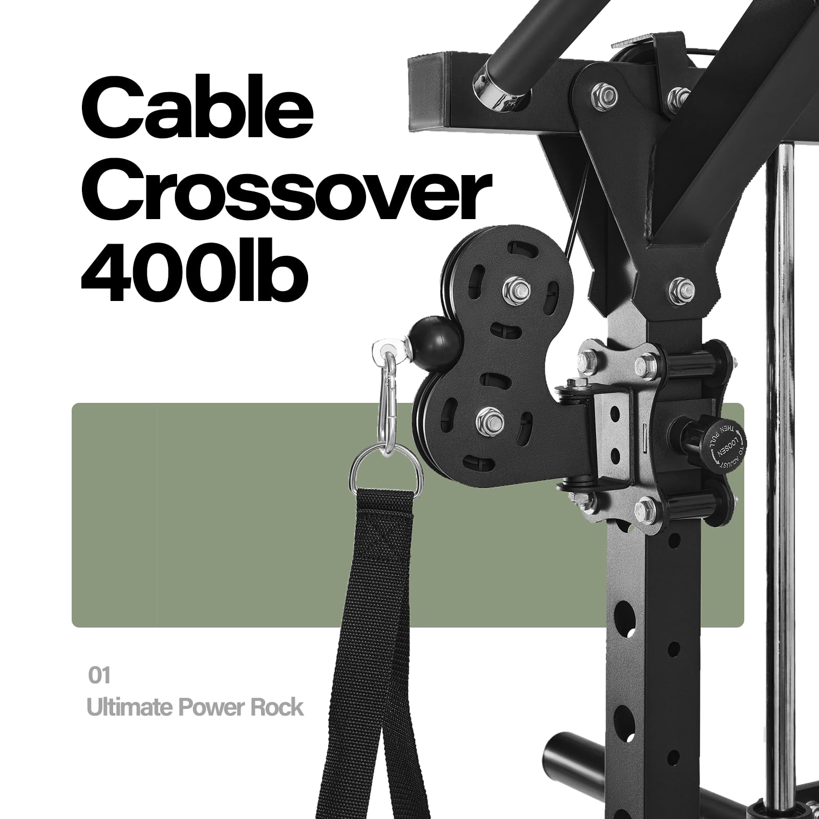 Major Fitness Drone2 Smith△ Machine – All-in-One Home Gym Squat Rack with Weight Bar, Dual LAT Pull-Down Systems & Cable Crossover Machine for Full-Body Workouts
