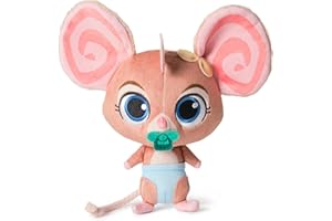 Vida the Vet, Baby Mouse Plush Toy, 8-Inch Tall Stuffed Animals with Super-Soft Fur, Kids Toys for Girls & Boys Ages 3 and up