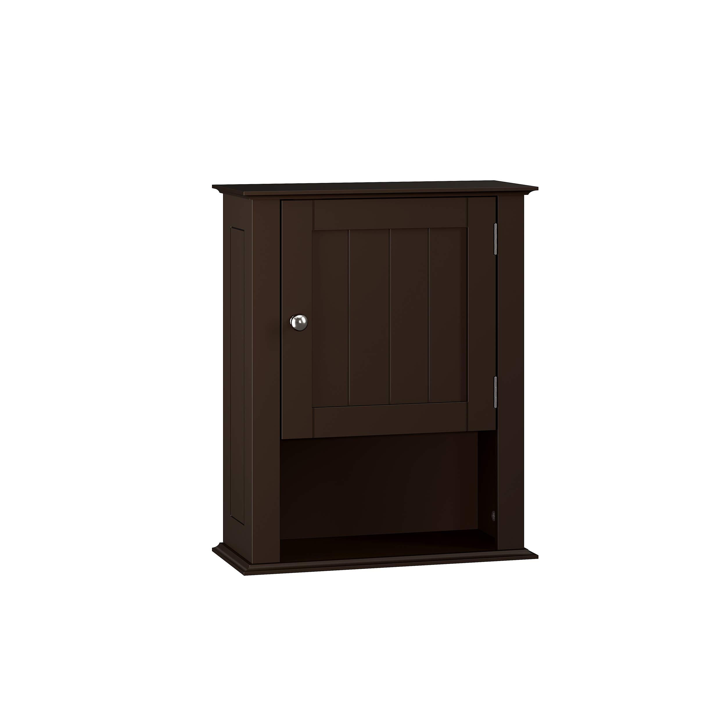 RiverRidge Ashland Bathroom Cabinet Espresso Single Door Compact Wall Mount Storage Medicine Cabinet for Bathroom Image